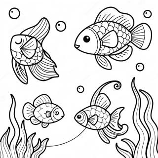 One Fish Two Fish Coloring Pages