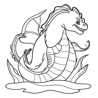 Sea Beast Coloring Pages