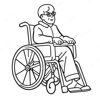 Disability Awareness Coloring Page 124096-58341