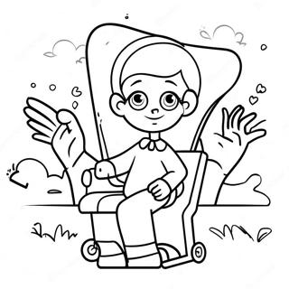 Disability Awareness Coloring Page 124096-58342