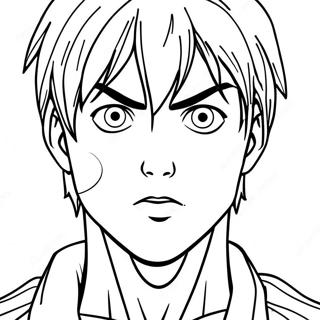 Eren Yeager Coloring Page 124147-58289