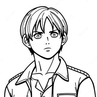 Eren Yeager Coloring Page 124147-58292