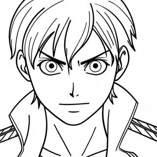 Eren Yeager Coloring Page 124147-58381