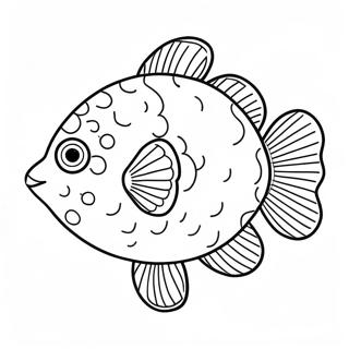 Puffer Fish Coloring Pages