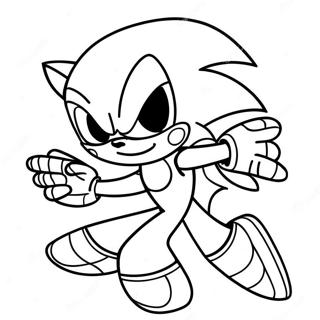 Sonic Spiderman Coloring Pages