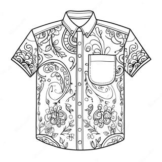 Shirt Coloring Pages