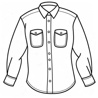 Shirt Coloring Page 124329-58522