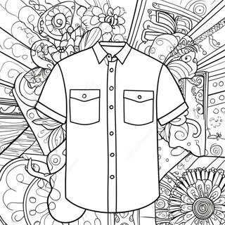 Shirt Coloring Page 124329-58524