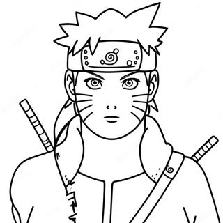 Naruto Shippuden Coloring Pages