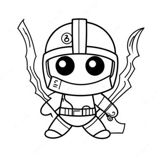 Mini Force Coloring Pages