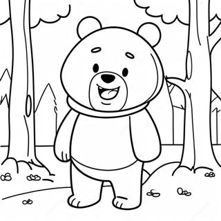 We Bare Bears Coloring Page 124638-58762