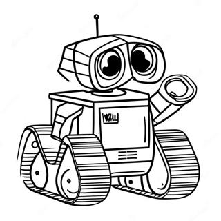 Wall-E Coloring Pages