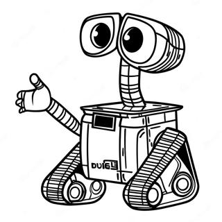 Wall E Coloring Page 124663-58784