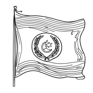 El Salvador Flag Coloring Page 124714-58821