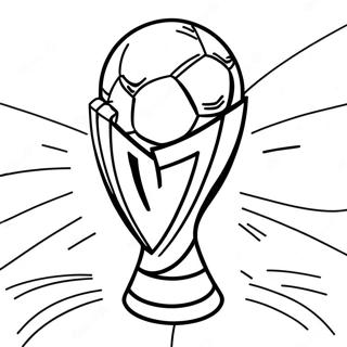 World Cup Soccer Coloring Pages