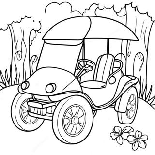 Garten Of Banban 4 Buggy Huggy Coloring Page 124792-58881