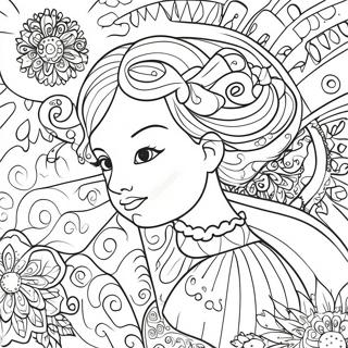 Whimsical Poetry Coloring Page 124973-59025