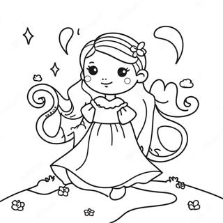 Magical Poetry Coloring Page 124975-59034