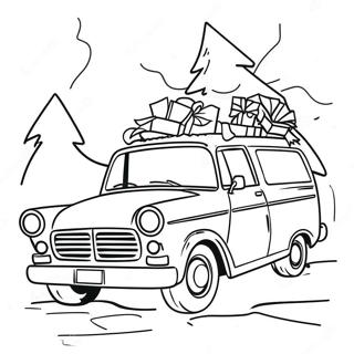 Christmas Vacation Coloring Page 125049-59084