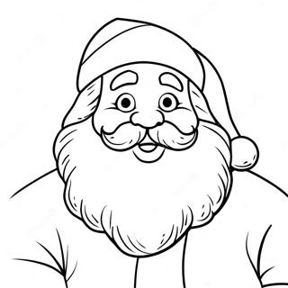 Jolly Santa Claus Coloring Page 125051-59092