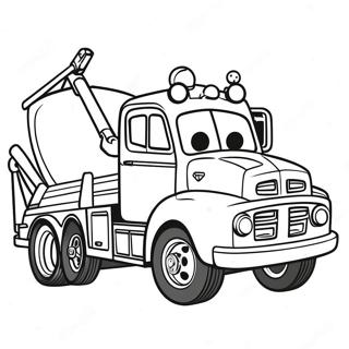 Tow Truck Coloring Page 125153-59162