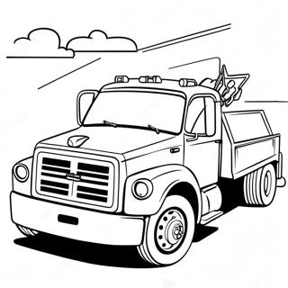 Tow Truck Coloring Page 125153-59163