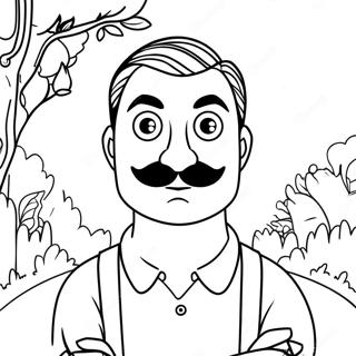 Hello Neighbor Coloring Pages