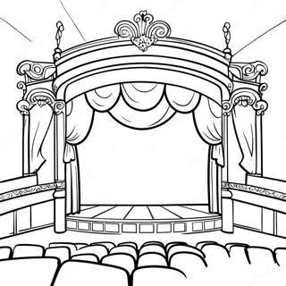 Theater Coloring Pages