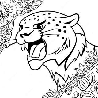 Jacksonville Jaguars Coloring Page 125487-59423