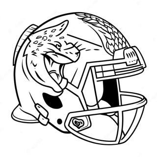 Jacksonville Jaguars Mascot Coloring Page 125488-59425