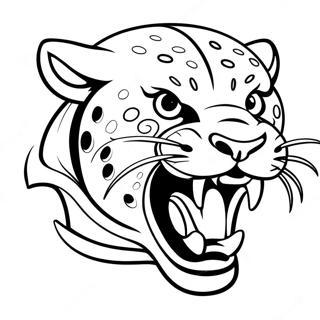 Jacksonville Jaguars Mascot Coloring Page 125488 59427