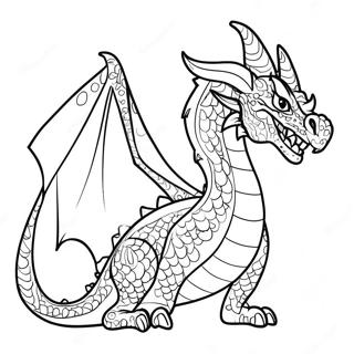 Fire Dragon Coloring Page 125538-59462