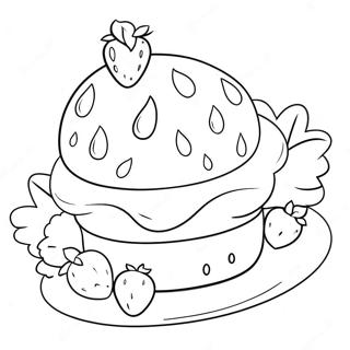 Strawberry Shortcake Coloring Pages