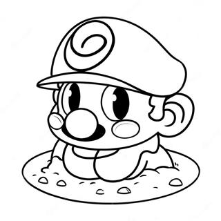 Cappy Mario Odyssey Coloring Page 125564-59482