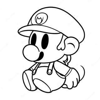 Cappy Mario Odyssey Coloring Page 125564-59484