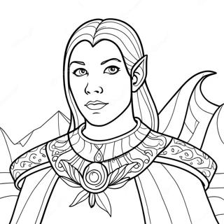 Nimona Coloring Pages