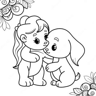 Will You Be My Valentine Coloring Pages