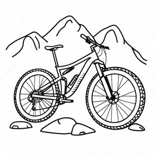 Mountain Bike Coloring Page 125952-59784