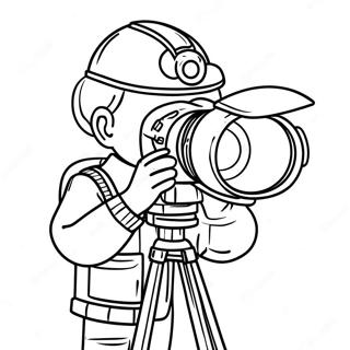 Titan Cameraman Coloring Page 126055-59861