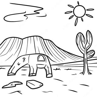 Beis Hamikdash In The Desert Coloring Page 126110-59915
