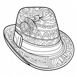 Hat Coloring Pages