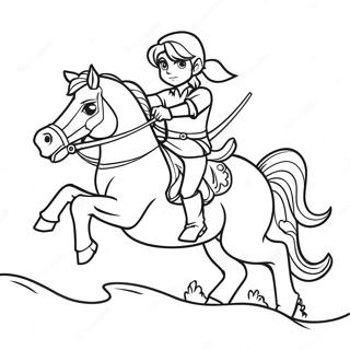 Zelda Coloring Pages