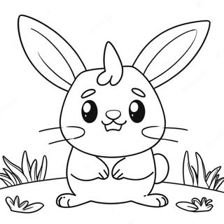 Scorbunny Coloring Page 126857-60481