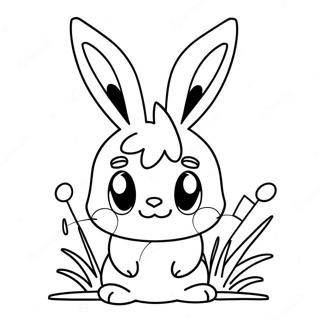 Scorbunny Coloring Page 126857-60483