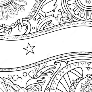 Hispanic Flags Coloring Page 127088-60662