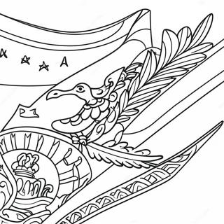 Hispanic Flags Coloring Page 127088-60663