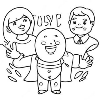 Anti Bullying Coloring Pages