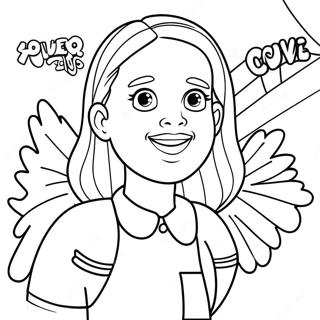 Positive Message Anti Bullying Coloring Page 127217-60766