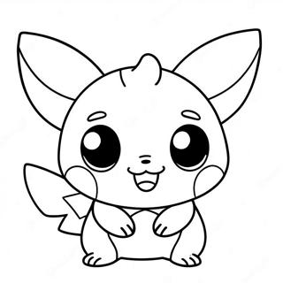 Cute Baby Pokemon Coloring Page 127295-60826