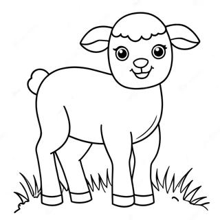 Lamb Coloring Page 127526-61004